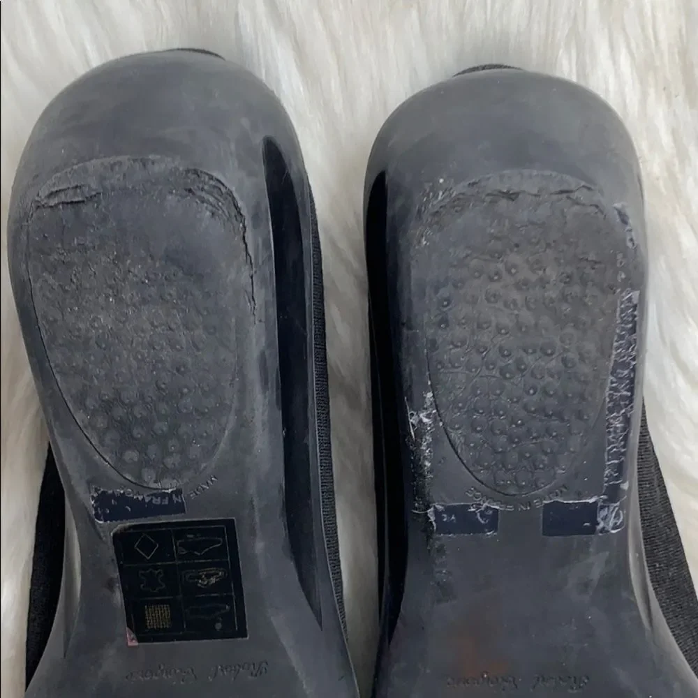 Robert Clegerie Black‎ Fabric Slip On Sz 7